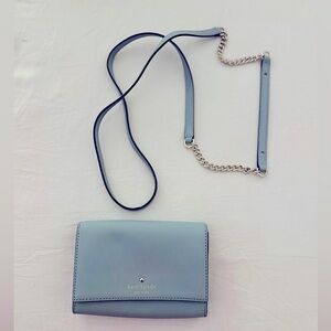 Kate Spade Powder Blue Mini Crossbody Bag